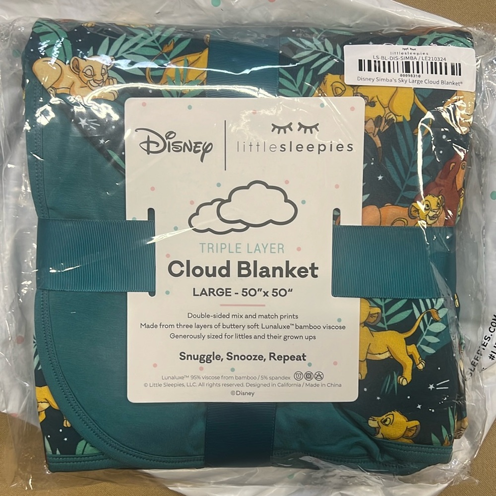 Little Sleepies Lion King Cloud Blanket